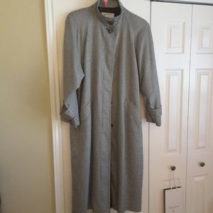 Vintage (80's) London Fog Houndstooth Raincoat